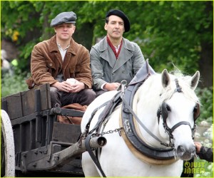 matt-damon-george-clooney-get-to-work-on-monuments-men-02